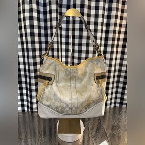 Coach Limited Edition Tie Dye Signature Shoulder Bag 2005